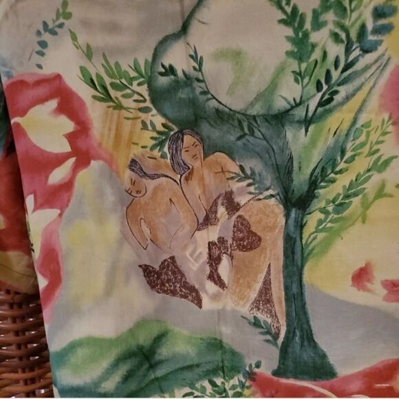 Vintage Jams World Gaughan Hawaiian Aloha Shirt L - Picture 6 of 11